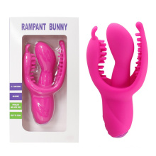 Brinquedo do sexo do vibrador dos vibradores do coelho do bocal para mulheres Ij-S10085